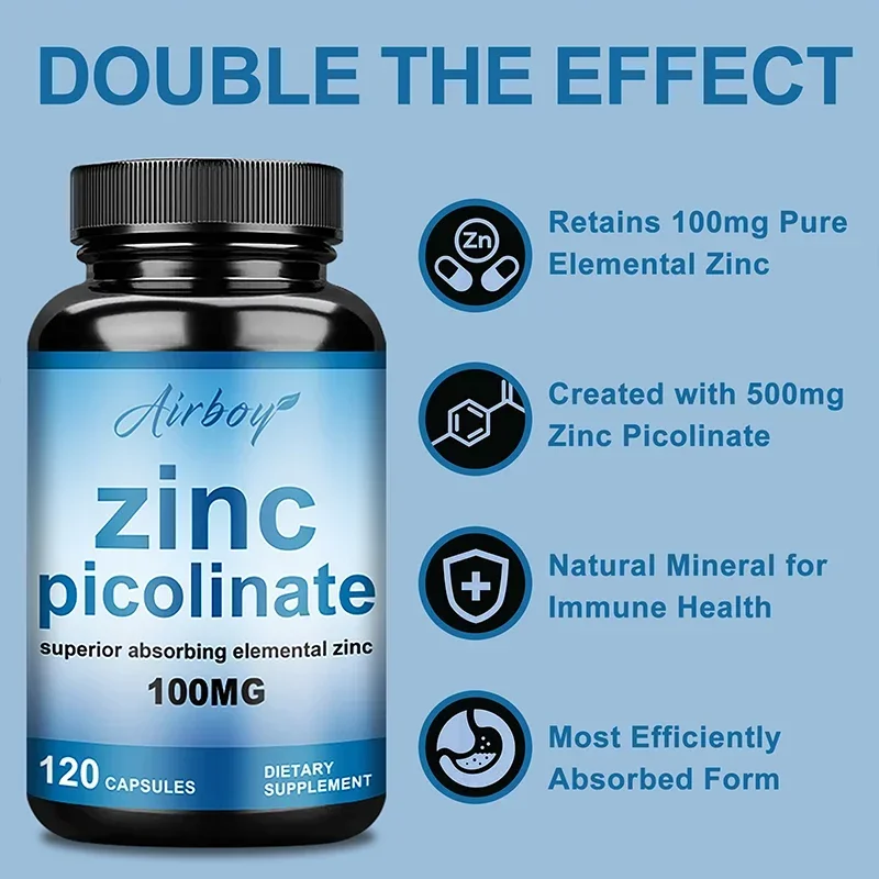 Pre Workout Supplement - Çinko Pikolinat - Antioksidan Koruma, Cilt