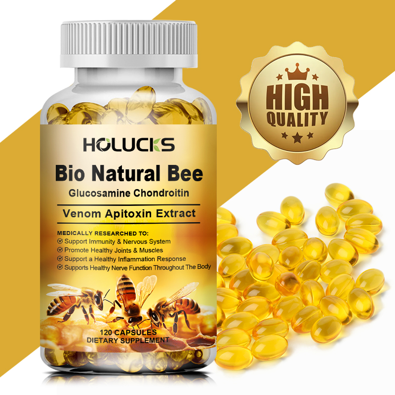 Glucosamine Chondroitin Joint - HOLUCKS Bee Glukozamin Kondroitin Kapsülleri, Sağlıklı