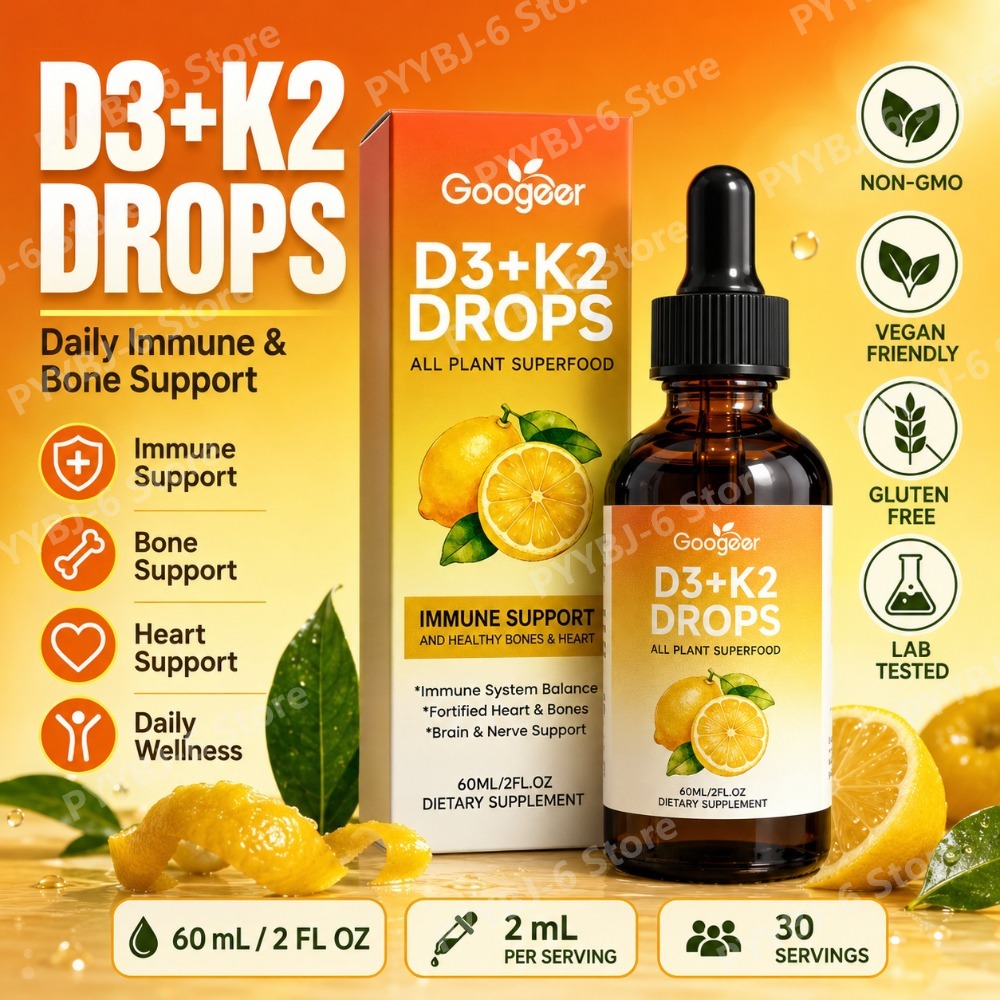 Vitamin D3 K2 Drop - Vitamin D3 K2 Damlaları Sıvı Takviye