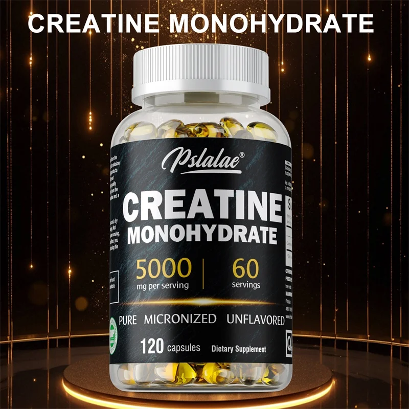 Pre Workout Supplement - Kreatin Monohidrat Kapsülü - Kas Gücünü