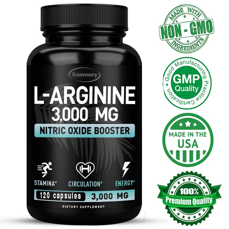Pre Workout Supplement - L-Arginin Takviyesi Dayanıklılığı Artırın - Egzersiz