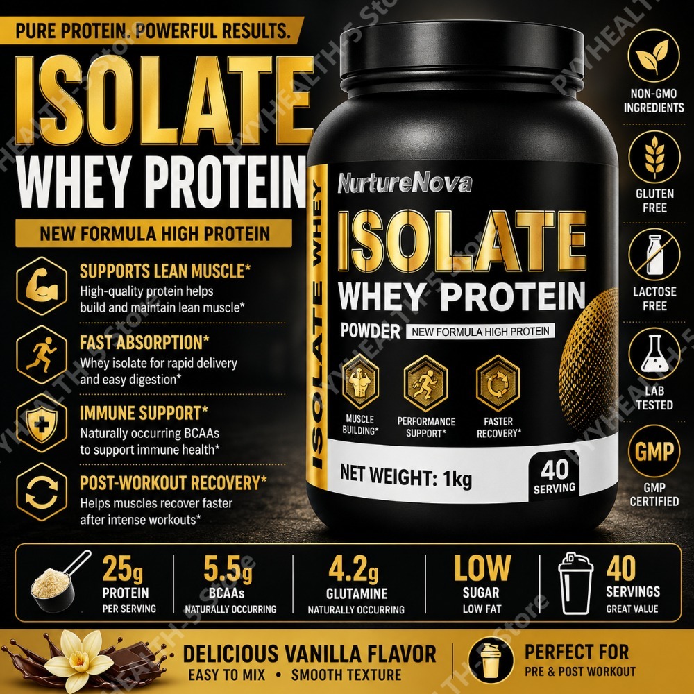 Nutrition Sports Fitness - Isolate Whey Protein Tozu 1kg Yüksek