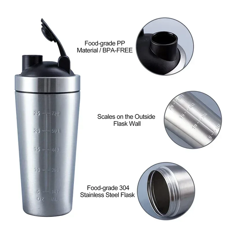 Paslanmaz Çelik Protein Shaker - Nutrition Sports Fitness incelemesi ve fiyatı