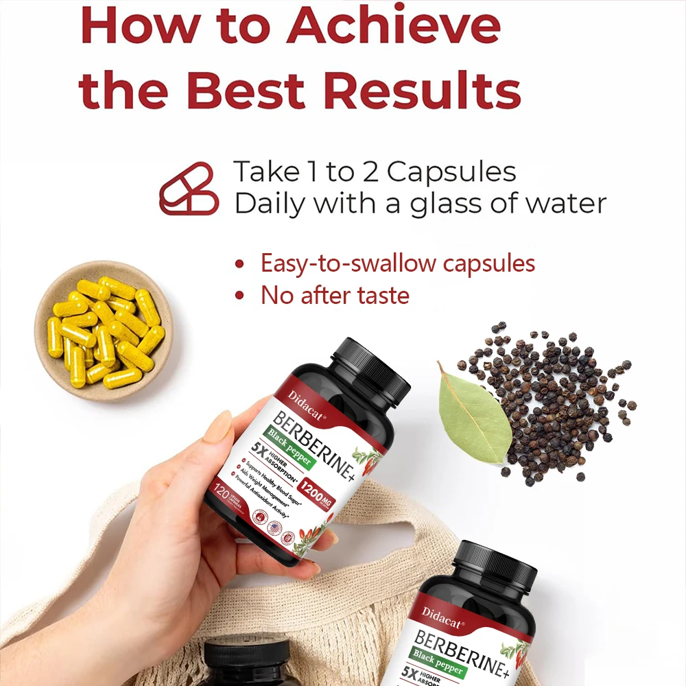 Berberine HCl takviyesi-metabo - Apple Cider Vinegar Pill incelemesi ve fiyatı