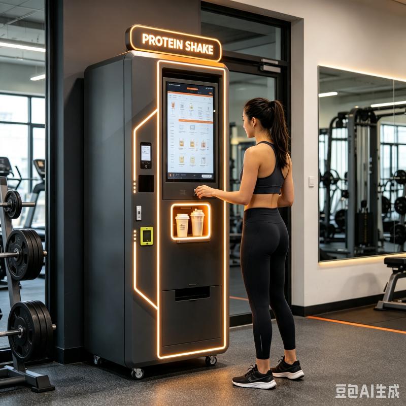 Otomatik Protein Shake Otomatı - Nutrition Sports Fitness incelemesi ve fiyatı