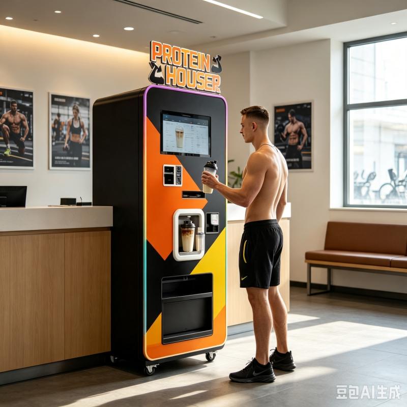Otomatik Protein Shake Otomatı - Nutrition Sports Fitness incelemesi ve fiyatı