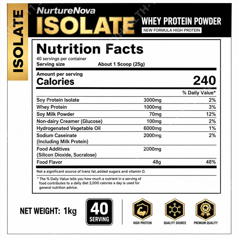 Whey Protein İzolat Tozu Düşük - Nutrition Sports Fitness incelemesi ve fiyatı