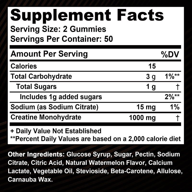 Kreatin Monohidrat Sakızları - - Pre Workout Supplement incelemesi ve fiyatı