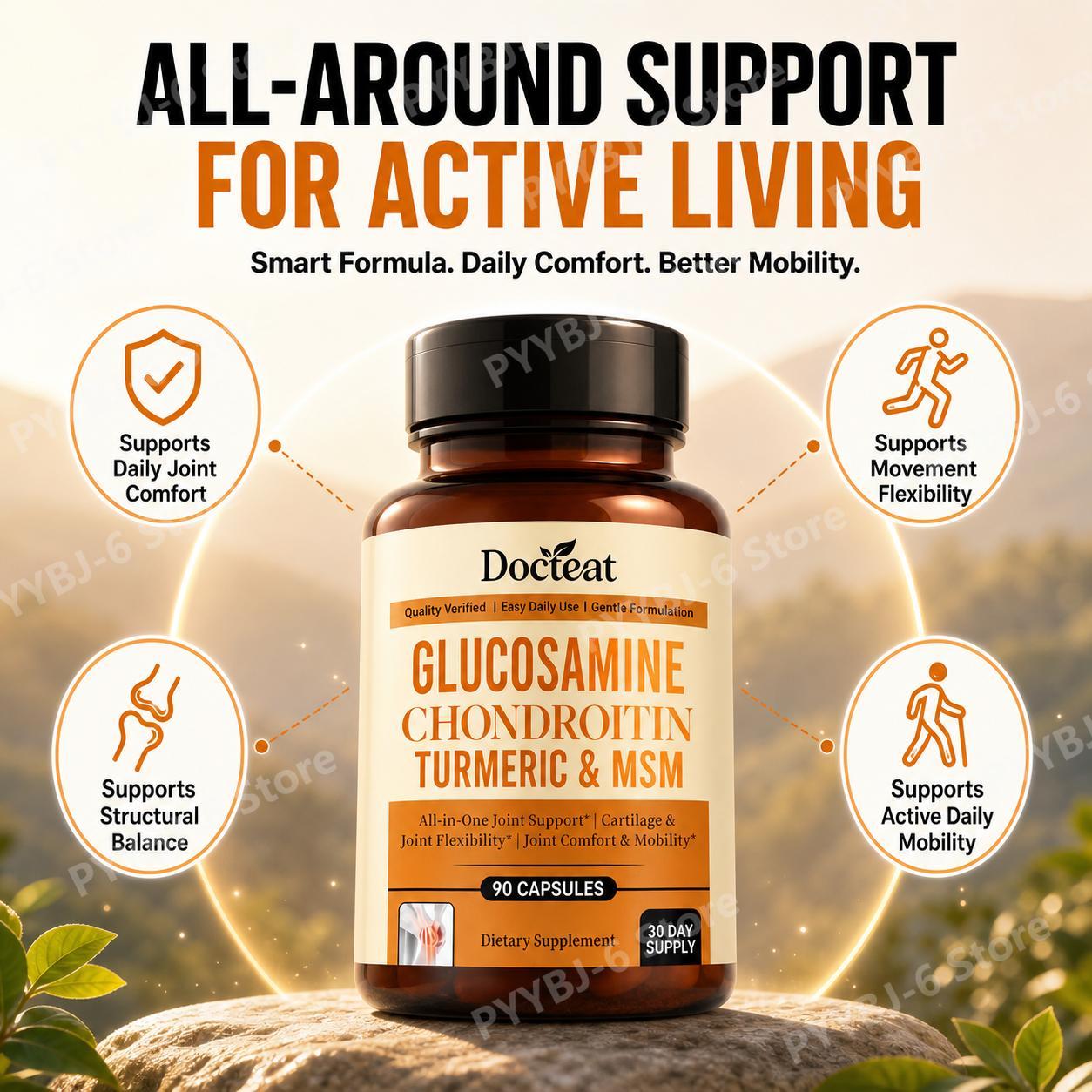 Docteat Glukozamin Kondroitin  - Glucosamine Chondroitin Joint incelemesi ve fiyatı