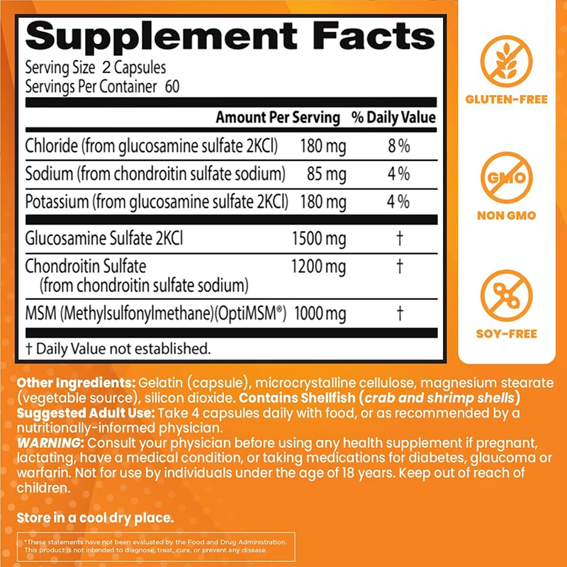 Glukozamin Kondroitin MSM - An - Glucosamine Chondroitin Joint incelemesi ve fiyatı